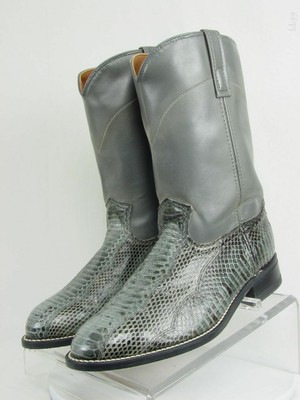 acme snakeskin boots